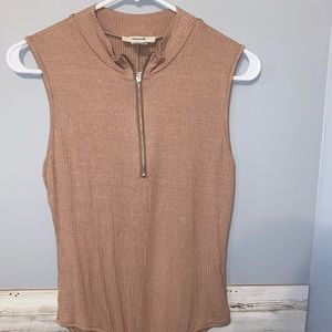 Tan body suit Large
